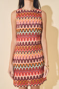 The Knit Mini Dress — Sleeveless Round Neck
