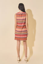 The Knit Mini Dress — Sleeveless Round Neck