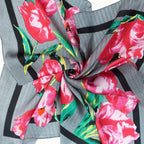 The Satin Neckerchief Scarf — Versatile Silk‑Like Styles