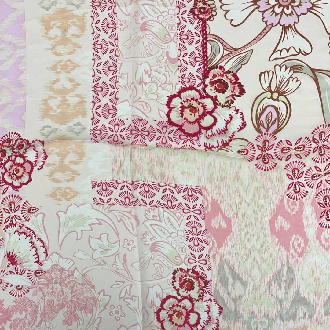 Vintage Floral Scarf