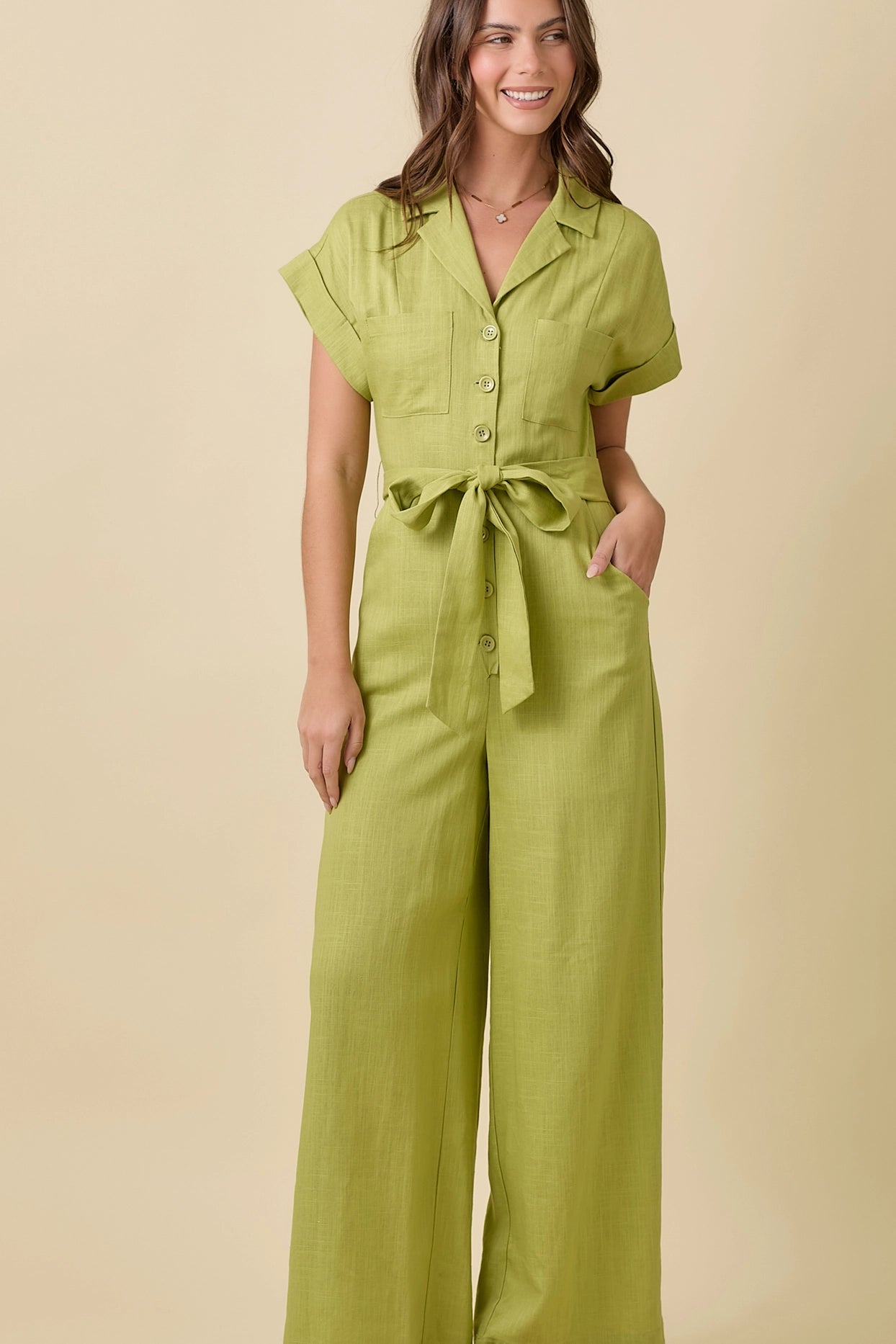 The Button Down Jumpsuit
