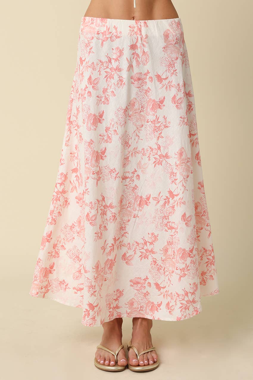 The Lilla Floral Maxi Skirt