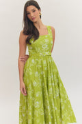 The Floral Garden Midi Dress