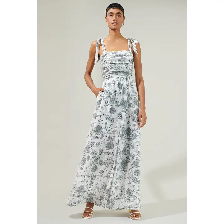 The Renee Toile Jumpsuit