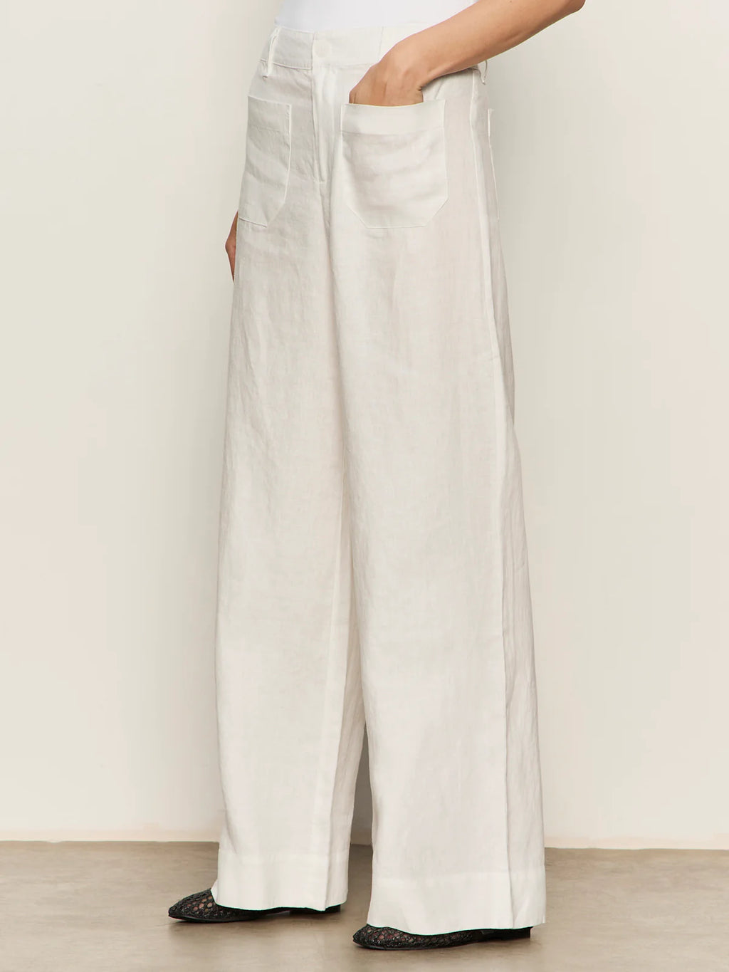 The Linen Marine Pant