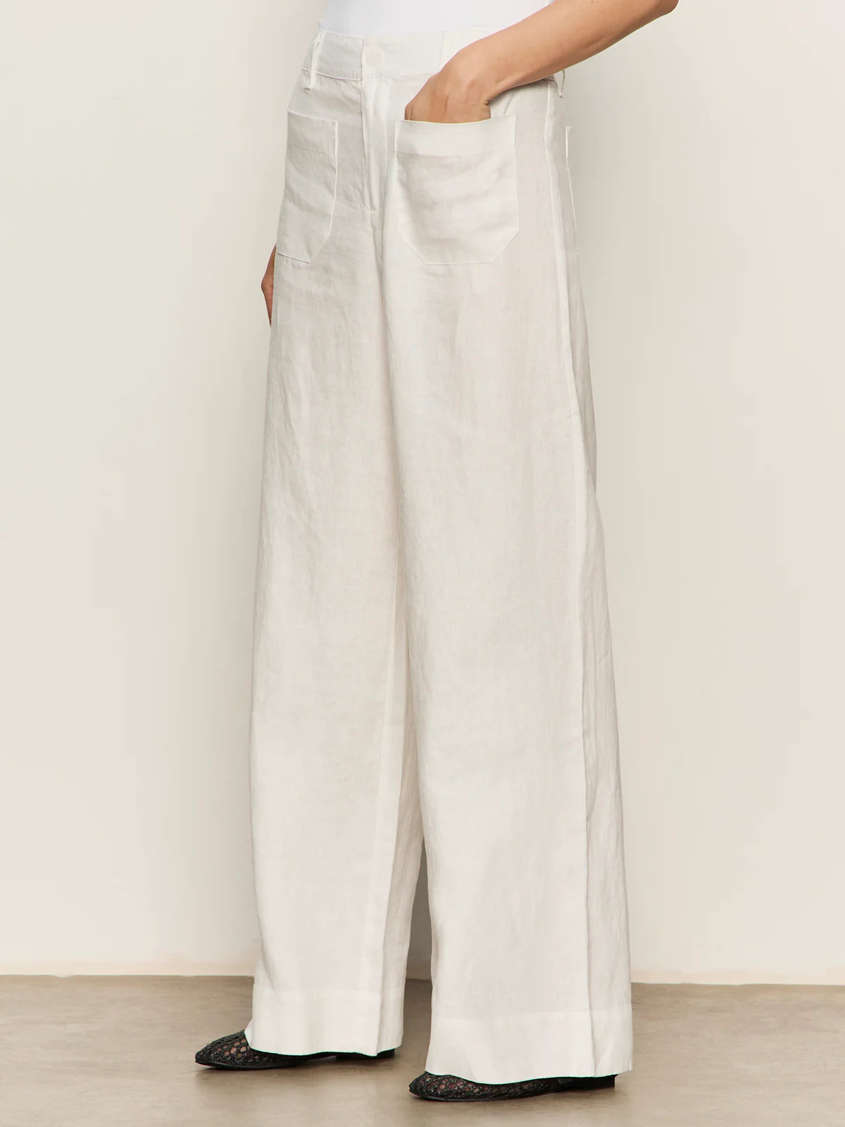 The Linen Marine Pant